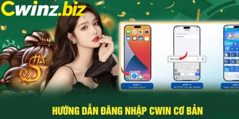 Chia sẻ về các bước đăng nhập CWIN